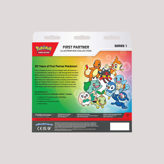 Pokémon - First Partner Illustration Collection: Series 1