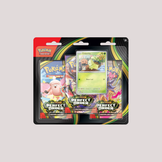 Pokémon - Perfect Order 3-Booster Blister: Chikorita