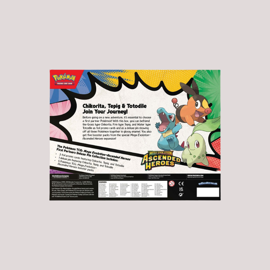 Pokémon - Ascended Heroes First Partners Deluxe Pin Collection