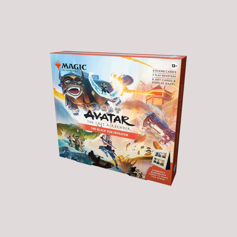 mtg avatar the last airbender scene box cards MTG Avatar Scene Box: The Black Sun Invasion – Mirai Cards