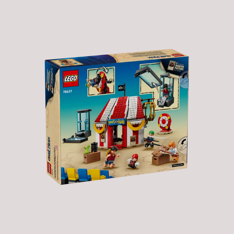 one piece tent LEGO One Piece Buggy the Clown's Circus Tent