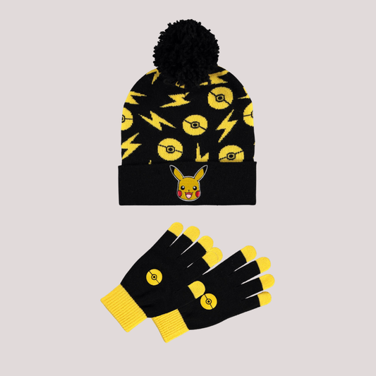 Pokémon Beanie & Knitted Gloves Giftset