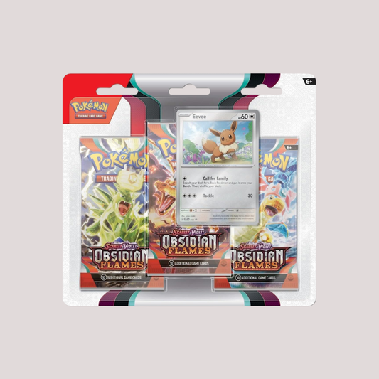 Pokémon - Obsidian Flames 3-Pack Blister: Eevee