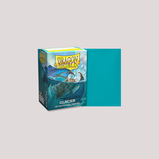 Dragon Shield Sleeves Matte Dual Sleeves (100) Glacier