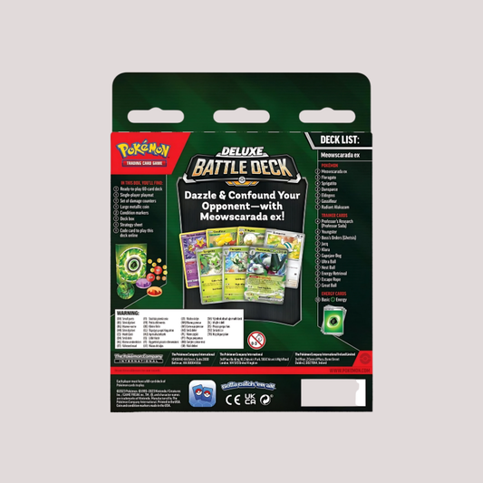 Pokémon - Meowscarada ex Deluxe Battle Deck