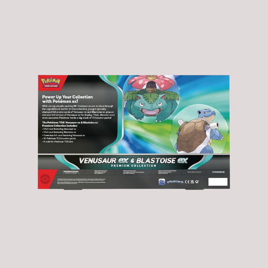 Pokémon - Venusaur ex & Blastoise ex Premium Collection