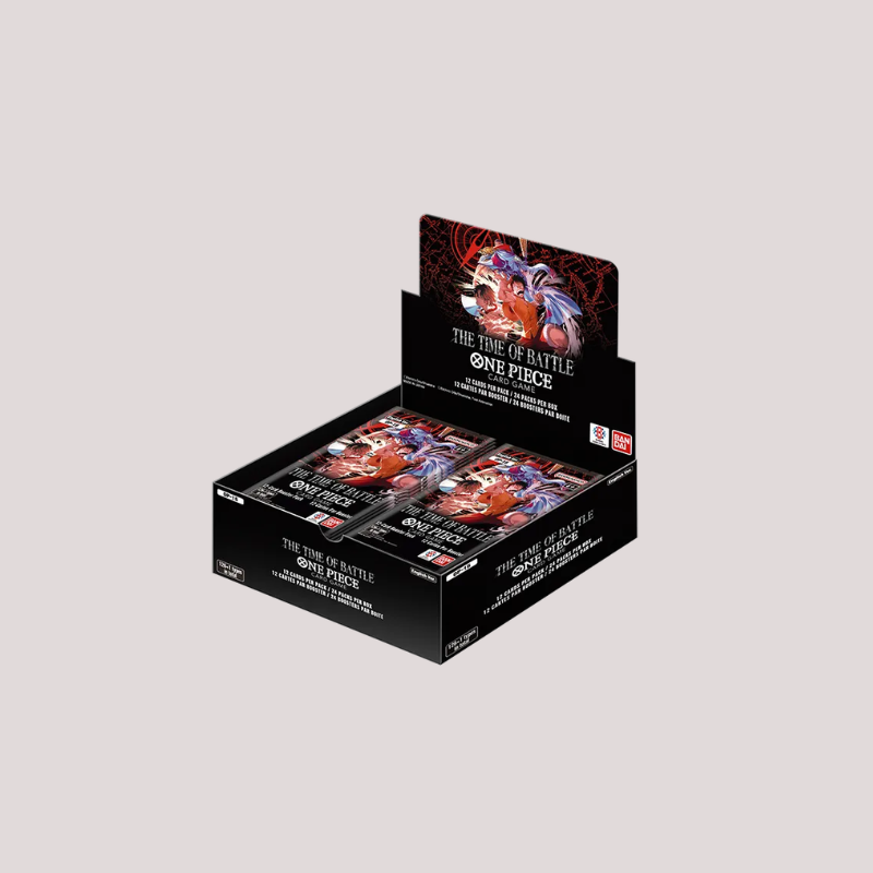One Piece The Time of Battle Booster Box - Mirai Cards One Piece The Time of Battle Booster Box - Mirai Cards