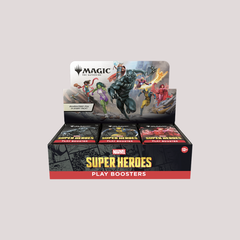 MTG Marvel Super Heroes Play Booster Box - Mirai Cards
