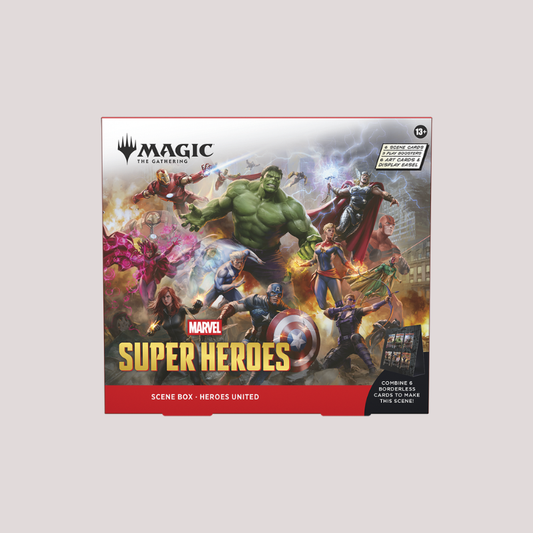 Magic: The Gathering - Marvel Super Heroes Scene Box: Heroes United