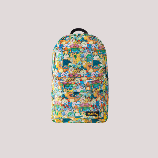 Pokémon Characters All Over Printed Backpack