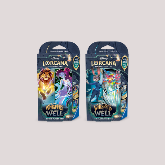 Disney Lorcana - Whispers in the Well Single-Player Deck: Sapphire & Steel