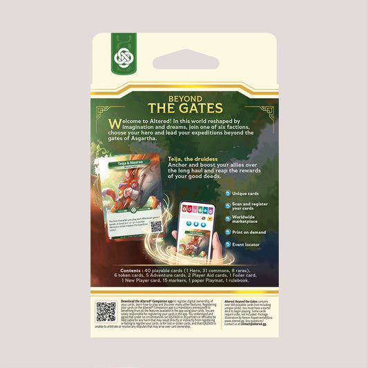 Altered Beyond the Gates Starter Deck Muna Back