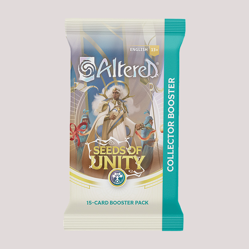 Altered - Display de 24 Boosters - Seeds of Unity (FR) + 1 Booster Collector (ANG)