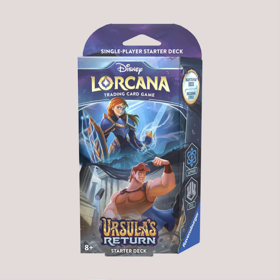 Disney Lorcana - Ursula's Return Starter Deck: Sapphire & Steel