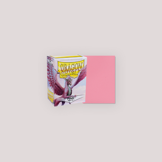 Dragon Shield Sleeves Matte (100) Pink