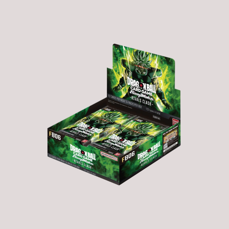 Dragon Ball Super: Fusion World Rivals Clash Booster Box Mirai Cards Dragon Ball Super: Fusion World Rivals Clash Booster Box Mirai Cards