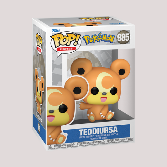 Funko POP! Games: Pokémon - Teddiursa 9cm (#985)