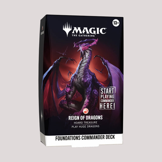 Magic: The Gathering - Foundations Commander Deck: Reign of Dragons