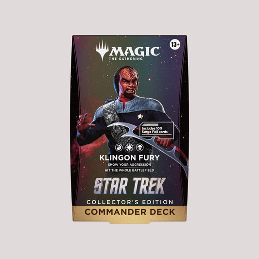 Magic: The Gathering - Star Trek Collector's Commander Deck: Klingon Fury