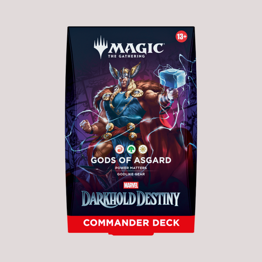 Magic: The Gathering Marvel: Darkhold Destiny Commander Deck: Gods of Asgard