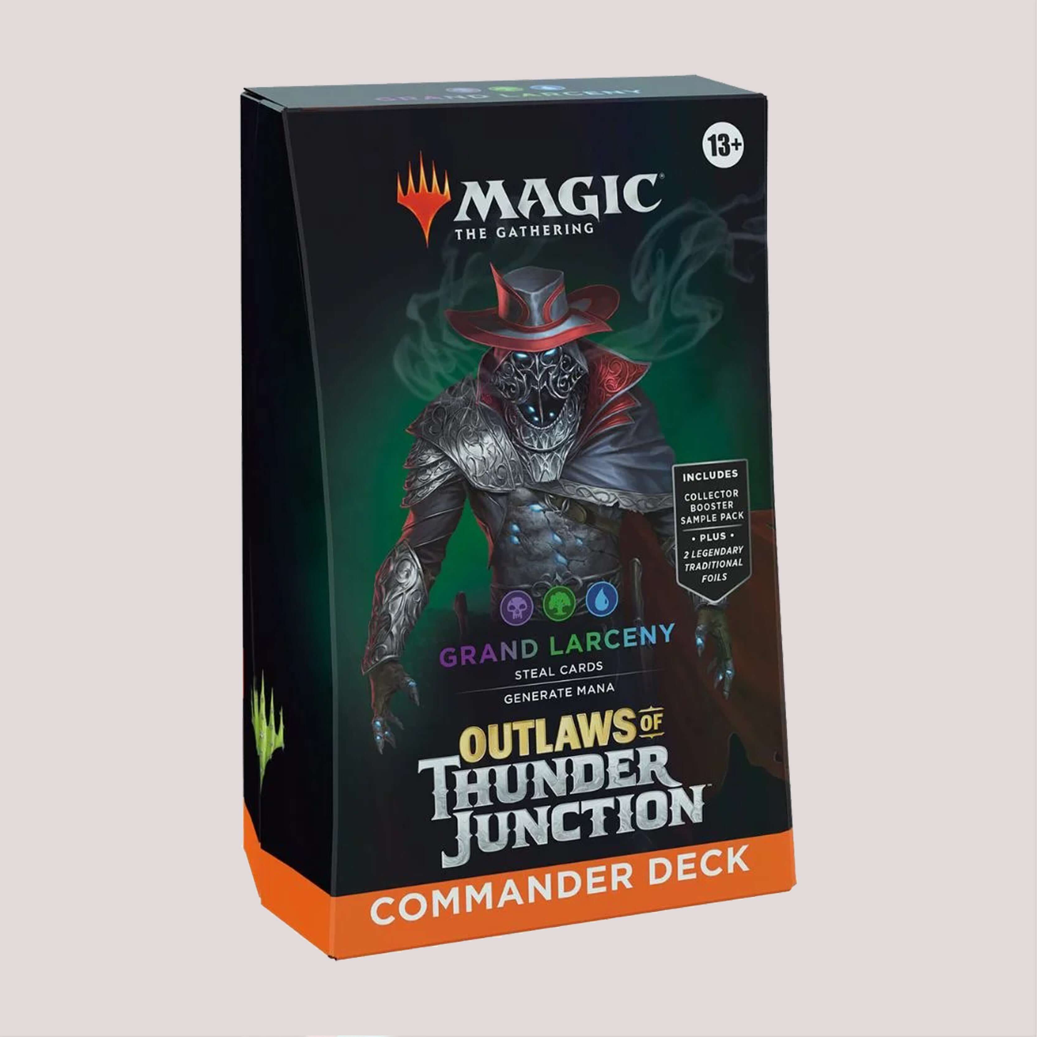 outlaw deck mtg commander MTG Grand Larceny Outlaws of Thunder Junction Commander Deck – Mirai Cards