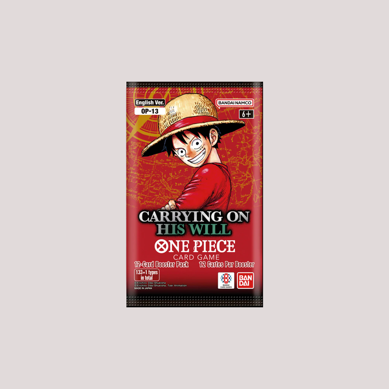 One Piece Carrying On His Will Booster Pack