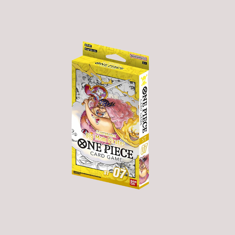 One Piece Card Game Starter Deck: The Big Mom Pirates (ST-07) Japanese Version Factory Sealed One Piece Cards English One Piece Card Game Starter Deck: The Big Mom Pirates (ST-07) Japanese Version Factory Sealed One Piece Cards English