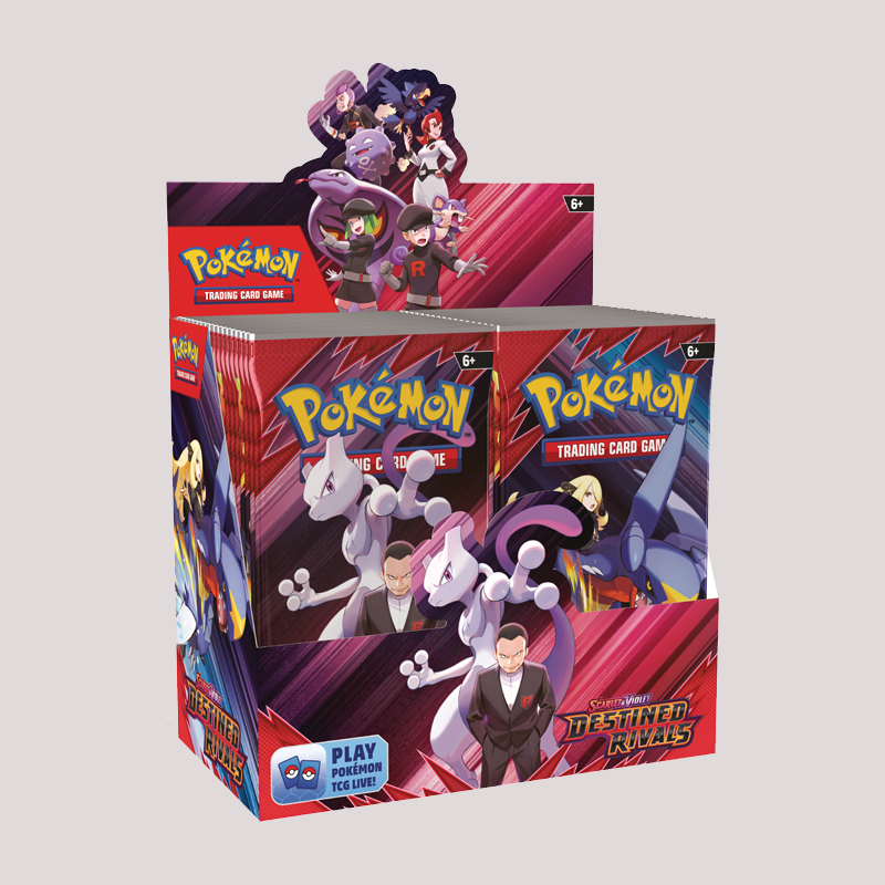 Pokémon Destined Rivals Booster Box - Mirai Cards Pokémon Destined Rivals Booster Box - Mirai Cards