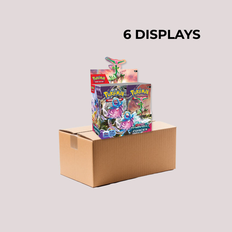 Pokmon Temporal Forces Booster Box Case - Mirai Cards Pokmon Temporal Forces Booster Box Case - Mirai Cards