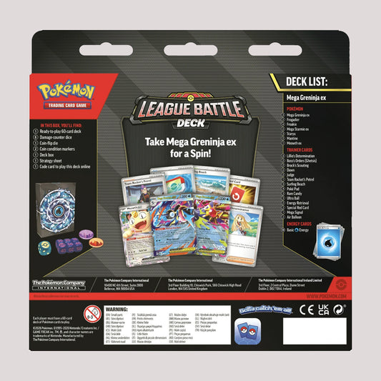 Pokémon - Mega Greninja ex League Battle Deck