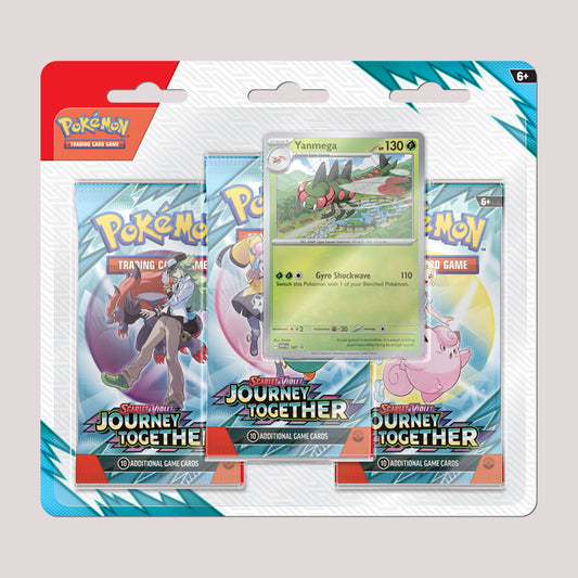 Pokémon - Journey Together Pacote de 3 Boosters Blister