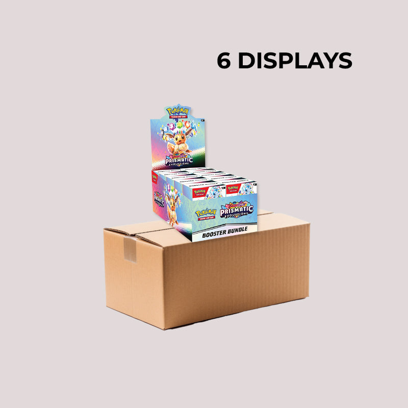 Pokmon Prismatic Evolutions Booster Bundle Case Mirai Cards Pokmon Prismatic Evolutions Booster Bundle Case Mirai Cards