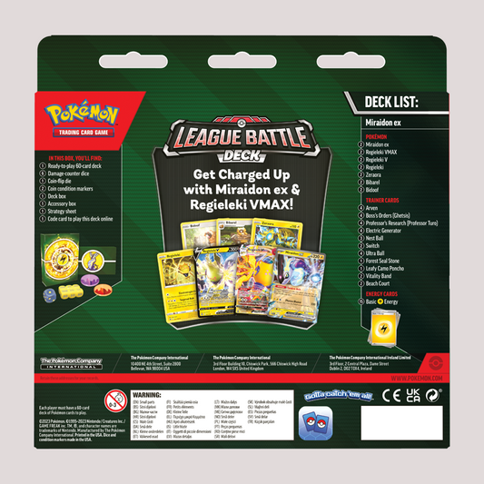 Pokémon - Miraidon ex League Battle Deck