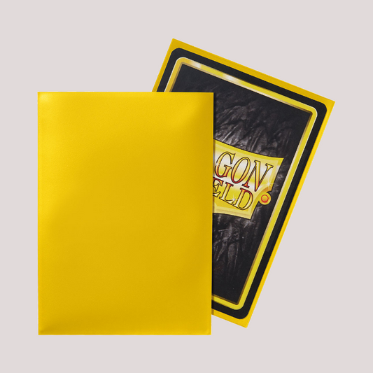Dragon Shield Standard Classic Sleeves (60) Yellow