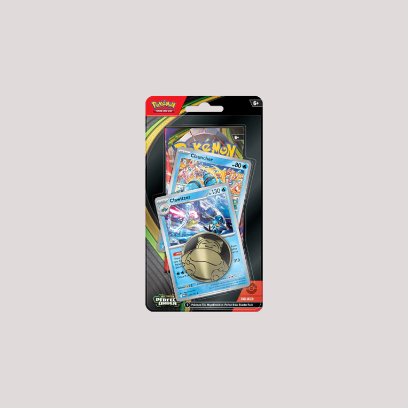 Pokémon Perfect Order Checklane Blister: Clawitzer