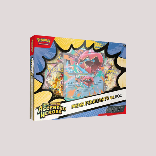 Pokémon - Mega Feraligatr ex Box