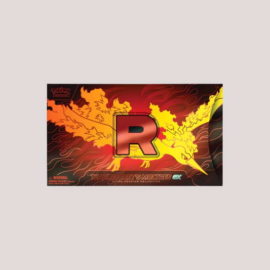 Pokémon - Team Rocket's Moltres ex Ultra Premium Collection