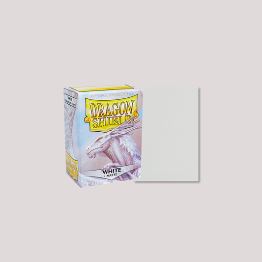 Dragon Shield Sleeves Matte (100) White