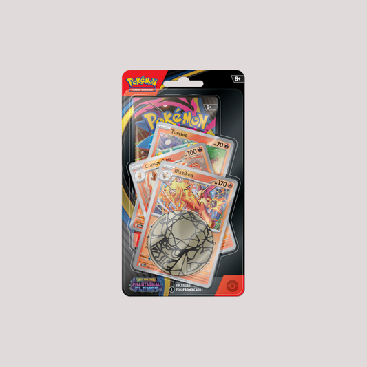 Pokémon - Phantasmal Flames Premium Checklane Blister: Blaziken