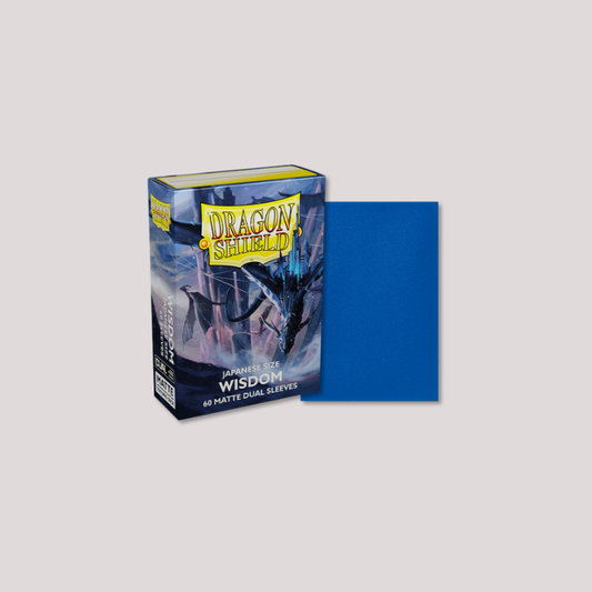 Dragon Shield Dual Sleeves Matte (60) Wisdom Japanese Size