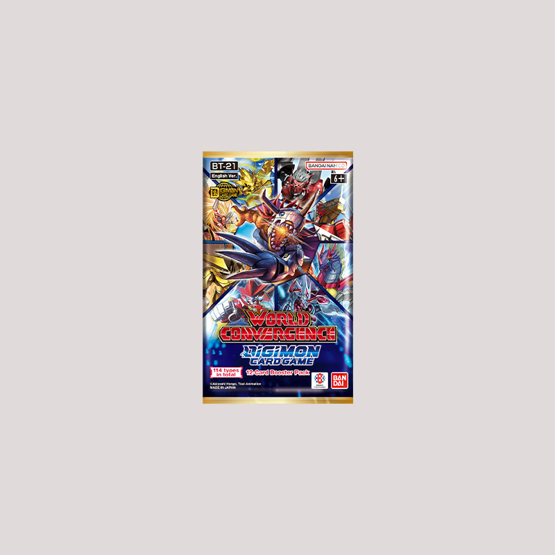 bt21 booster box Digimon World Convergence Booster Box