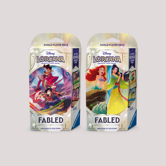 Disney Lorcana - Fabled Single-Player Deck: Ariel & Mulan