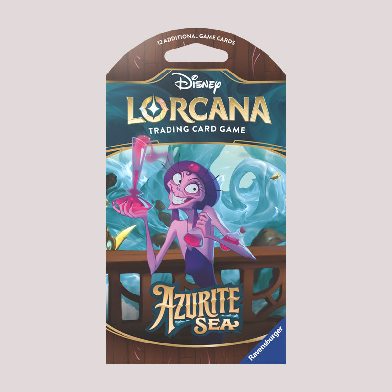 Disney Lorcana Azurite Sea Sleeved Booster Yzma