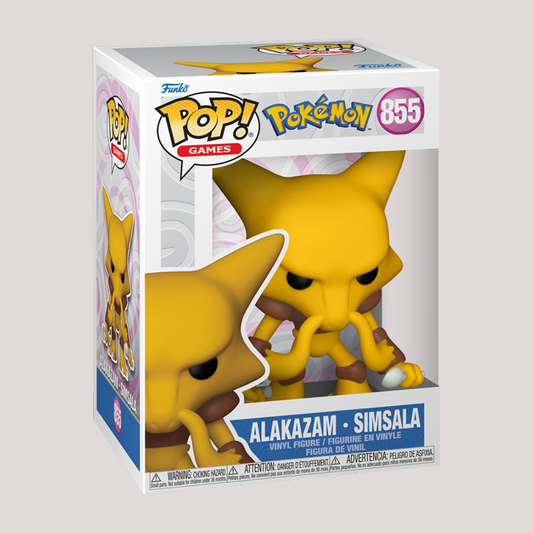Funko POP! Games: Pokémon - Alakazam 9cm (#855)