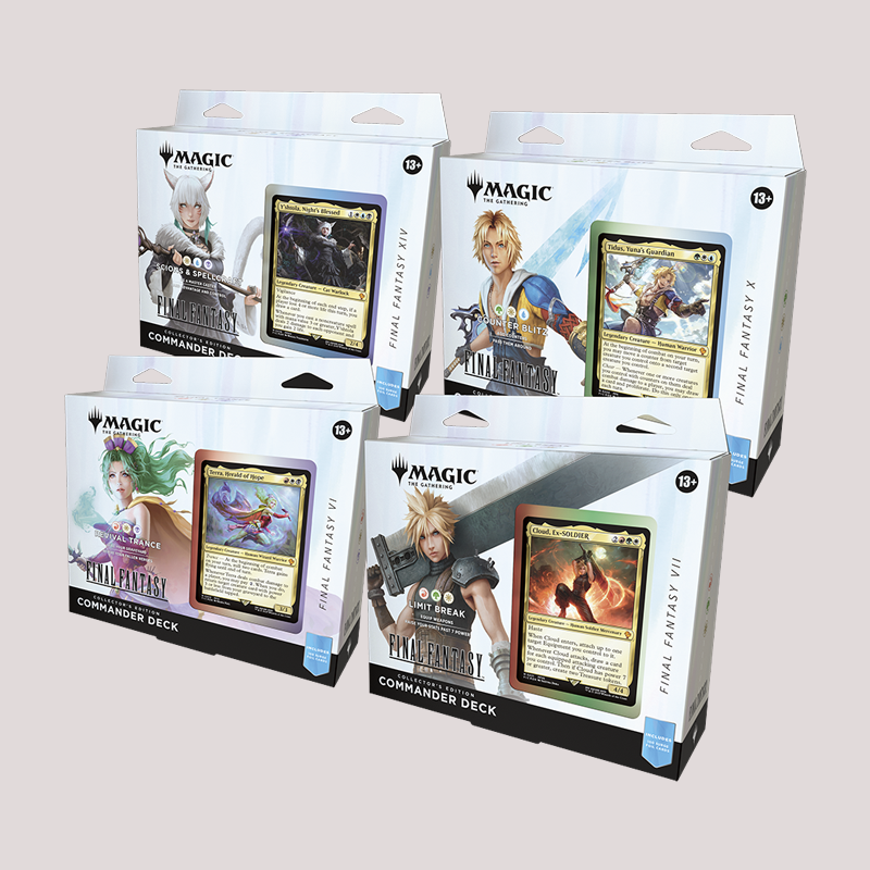 MTG Final Fantasy Collector's Commander Deck: Counter Blitz Mirai Cards MTG Final Fantasy Collector's Commander Deck: Counter Blitz Mirai Cards