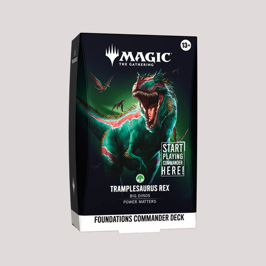 Magic: The Gathering - Foundations Commander Deck: Tramplesaurus Rex