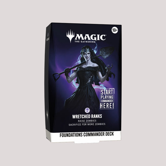 Magic: The Gathering - Foundations Commander Deck: Wretched Ranks