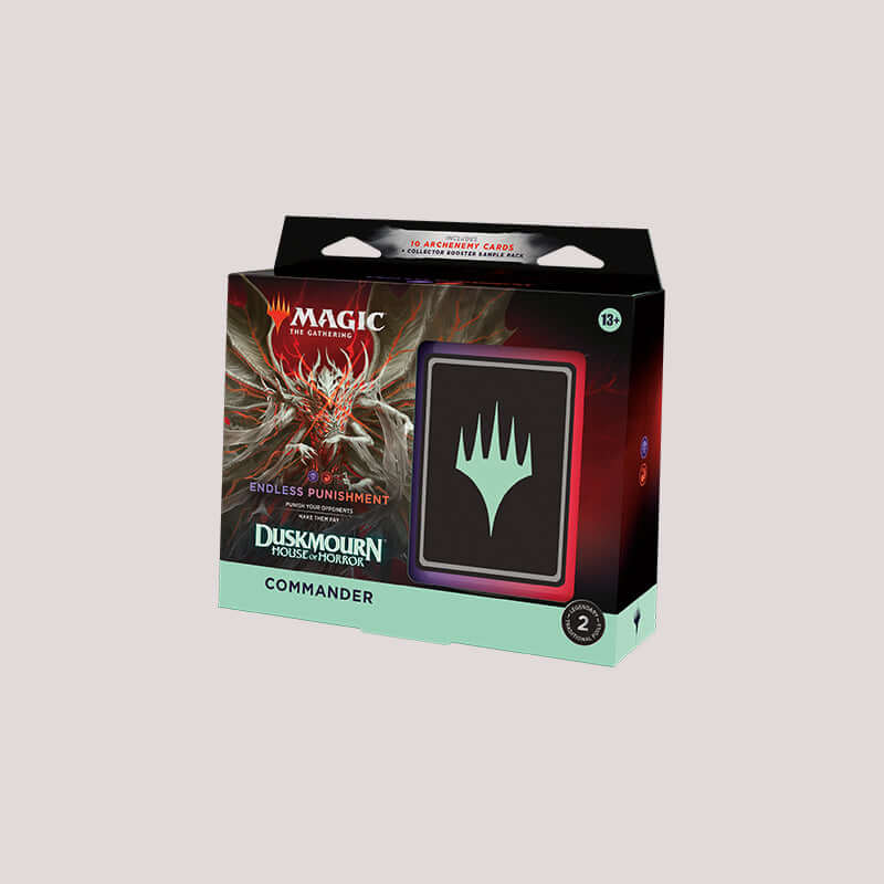MTG Endless Punishment Duskmourn: House of Horror Commander Deck Mirai Cards MTG Endless Punishment Duskmourn: House of Horror Commander Deck Mirai Cards