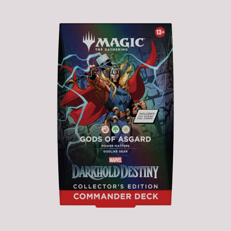 Magic: The Gathering Marvel: Darkhold Destiny Collector's Commander Deck: Gods of Asgard
