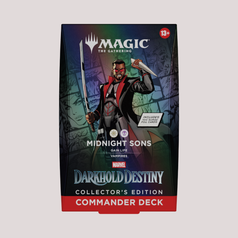 Magic: The Gathering Marvel: Darkhold Destiny Collector's Commander Deck: Midnight Sons
